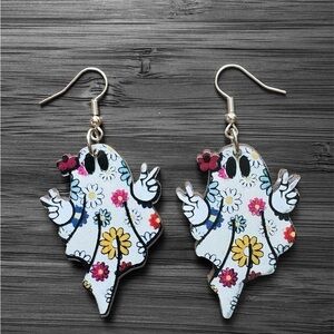 Halloween Acrylic Earrings!